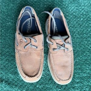 Sperry boys Top-sider Leather Boat Shoes